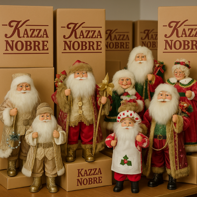Estatueta Papai Noel Aurélio 41 cm