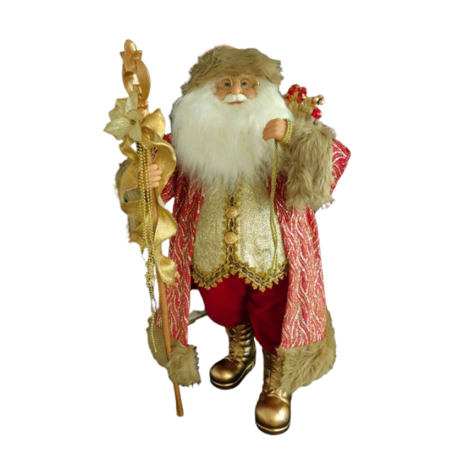Estatueta Papai Noel Aurélio 41 cm