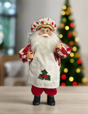 Estatueta Papai Noel Master Chefe 51 cm